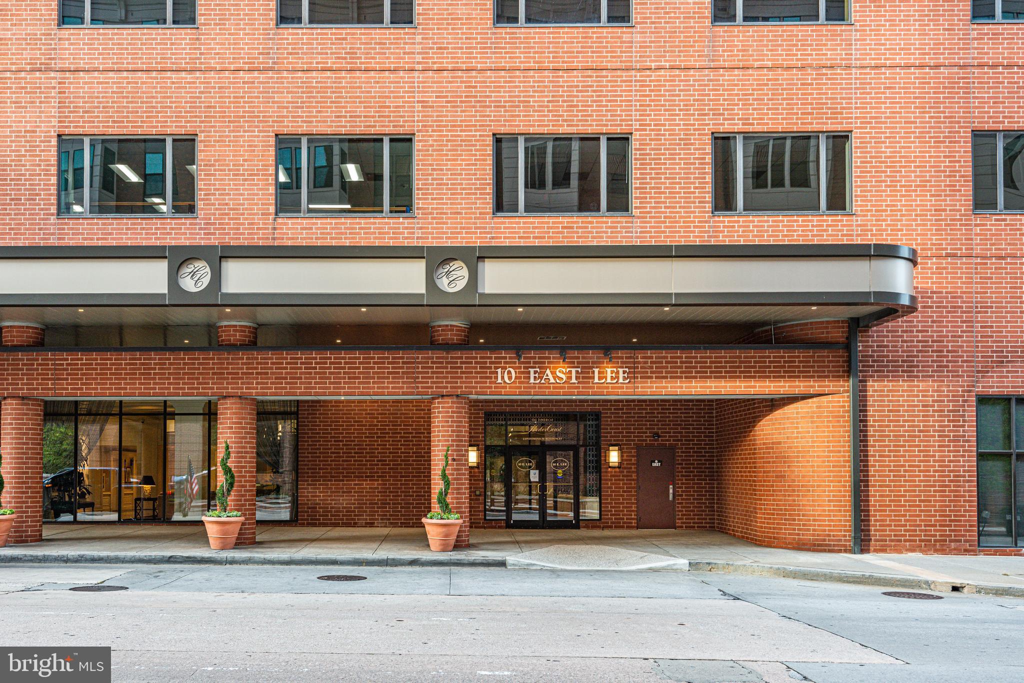 10 East Lee Street, Unit 1208 Baltimore, MD 21202 - Photo 2 of 43 Front Exterior
