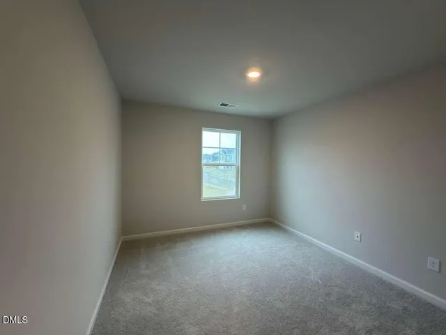 a view of empty room