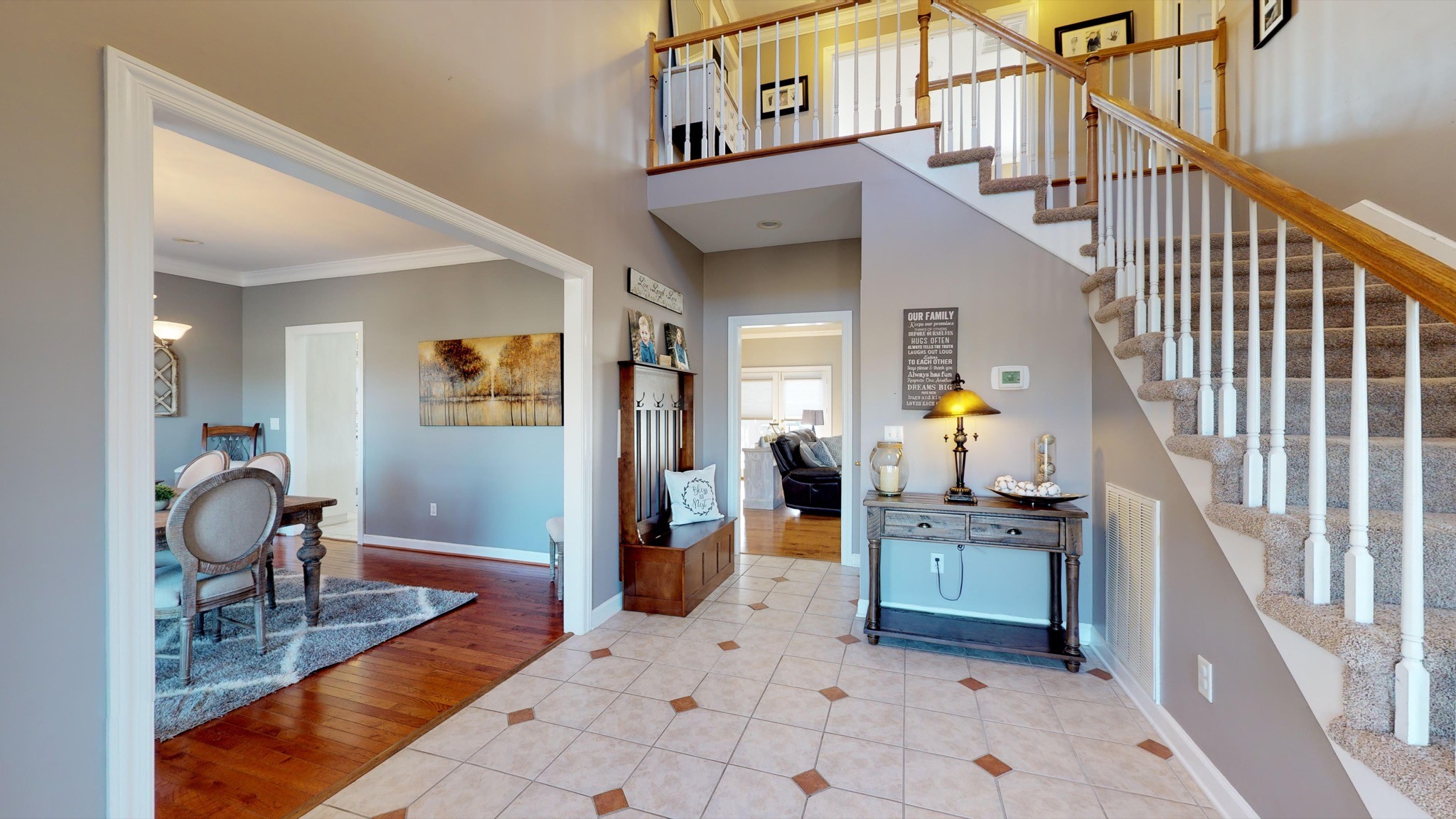 7450 Delbridge Road Murfreesboro, TN 37127 - Photo 11 of 50 a view of living room kitchen and entryway