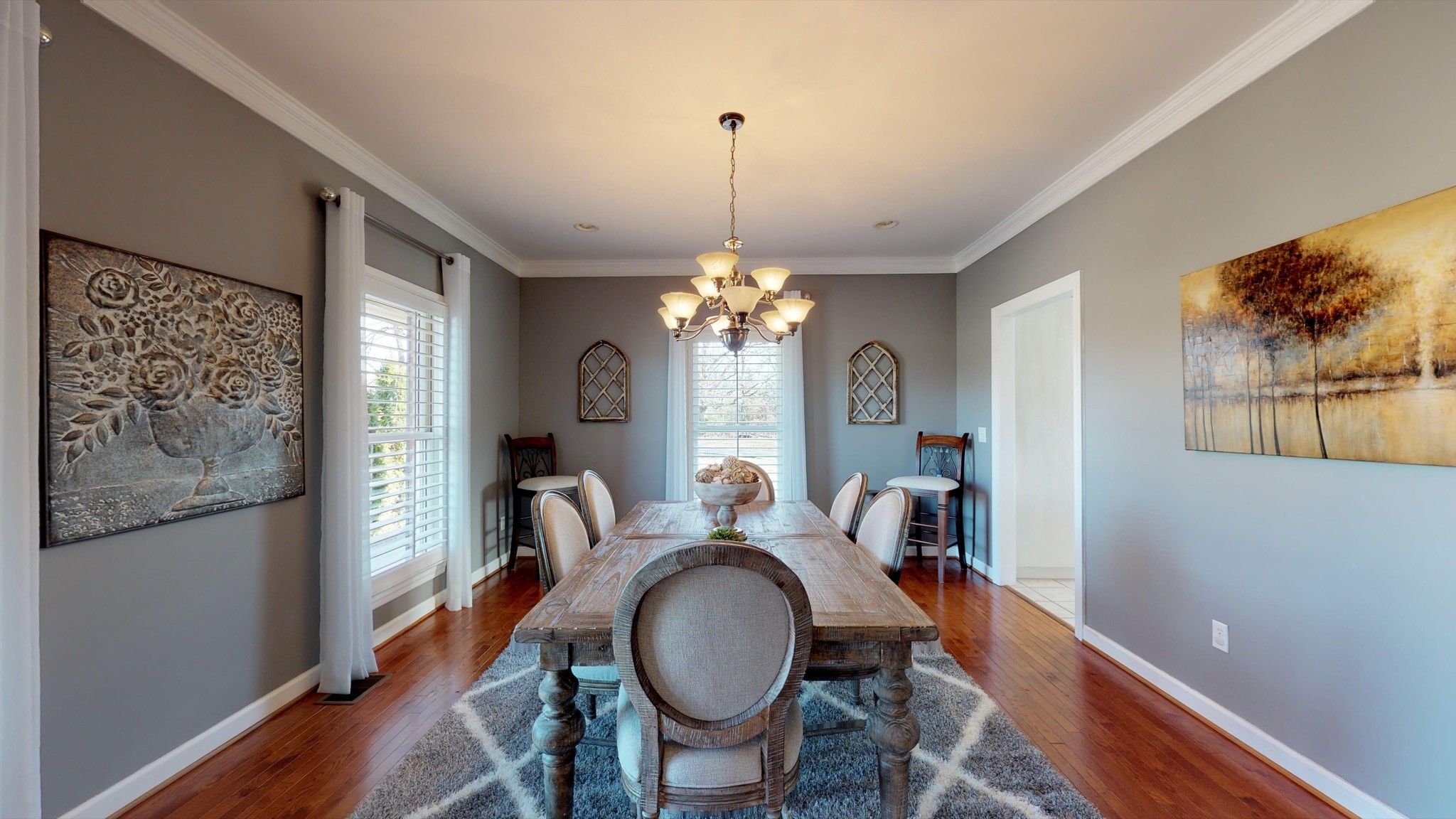 7450 Delbridge Road Murfreesboro, TN 37127 - Photo 27 of 50 a dining room with furniture and window