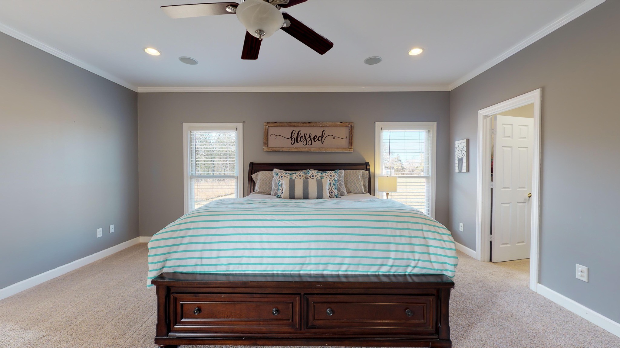 7450 Delbridge Road Murfreesboro, TN 37127 - Photo 30 of 50 a bedroom with a bed and window