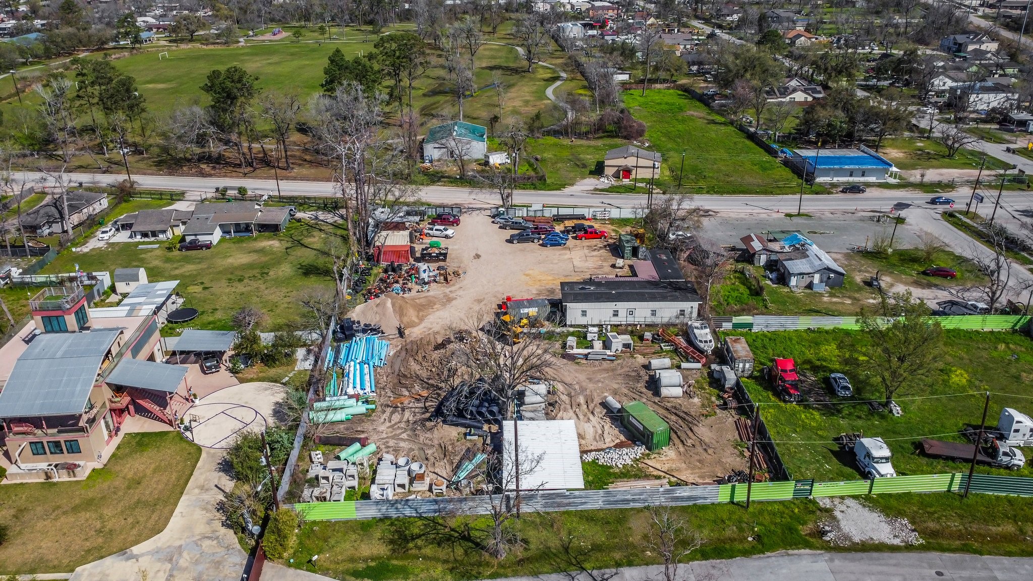 4106 Laura Koppe Road Houston, TX 77093 - Photo 6 of 17 an aerial view of a houses with outdoor space