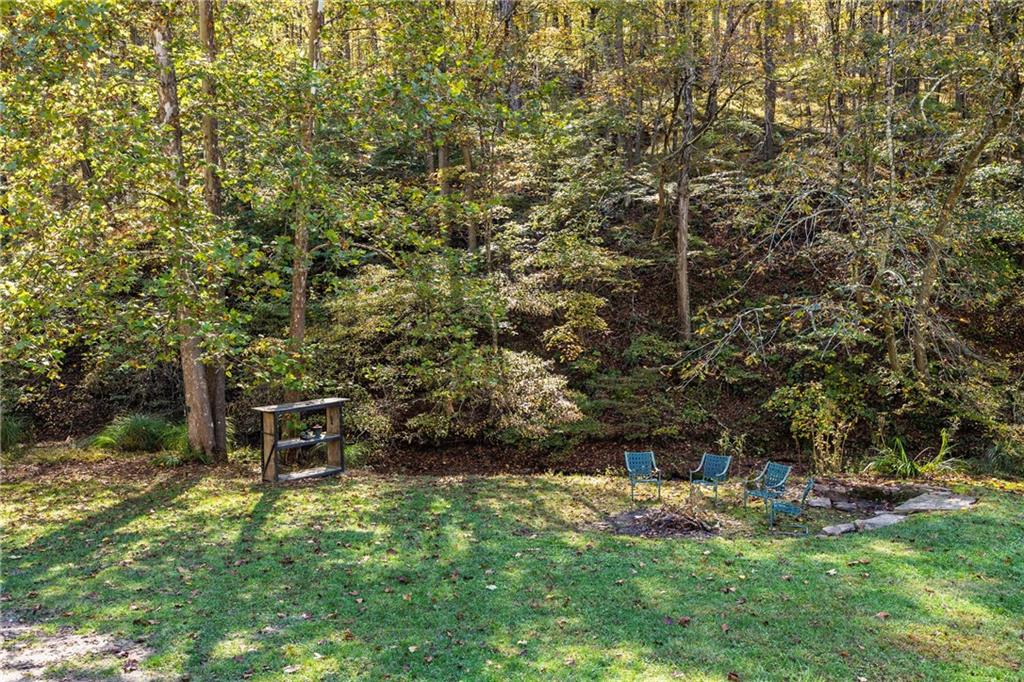 476 Hewitt Run Wind Ridge, PA 15380 - Photo 15 of 28 a backyard of a house with table and chairs
