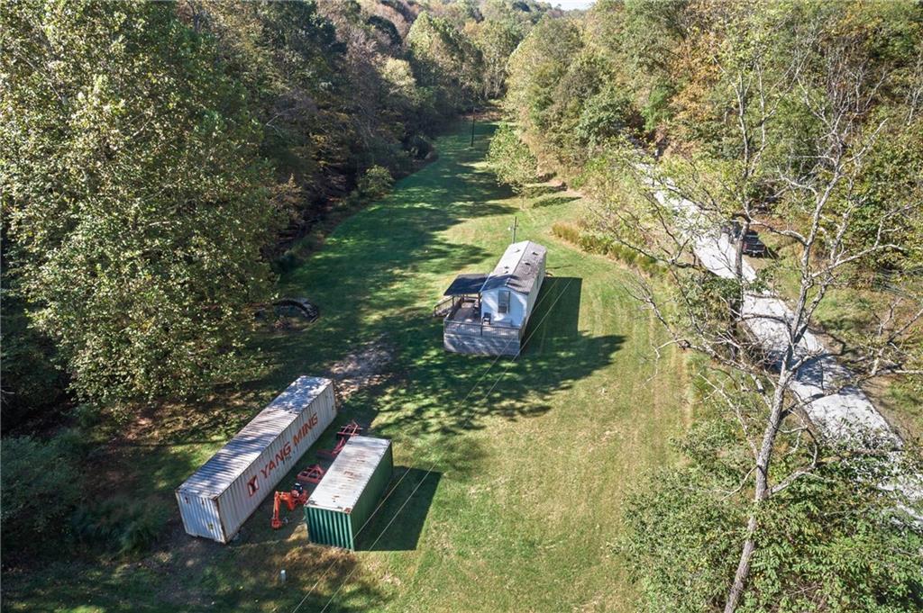 476 Hewitt Run Wind Ridge, PA 15380 - Photo 3 of 28 a aerial view of a house with a yard