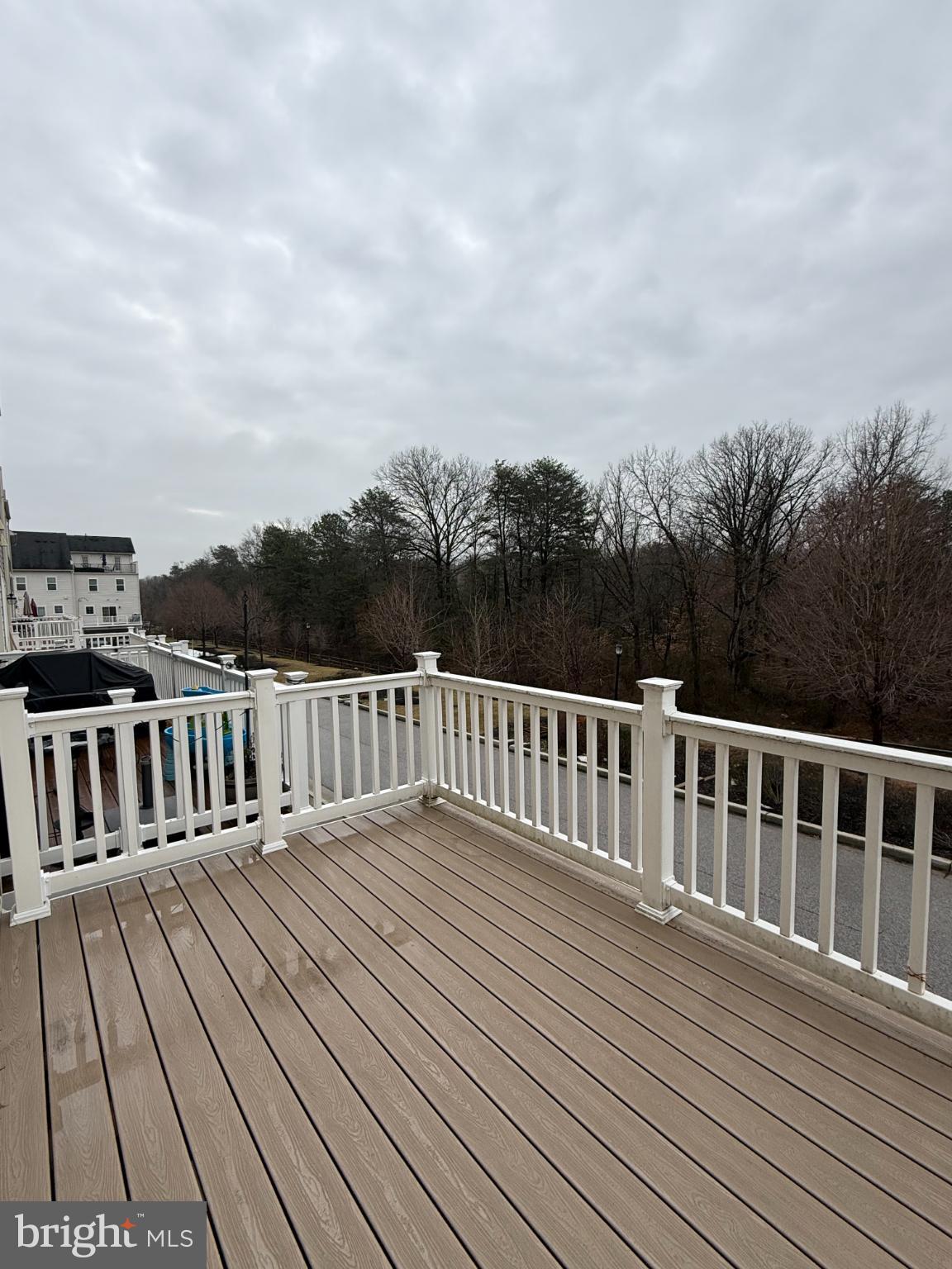 7018 Foxton Way Hanover, MD 21076 - Photo 24 of 72 Serene balcony with tranquil views ahead.