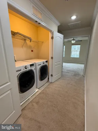 a view of a building with a street