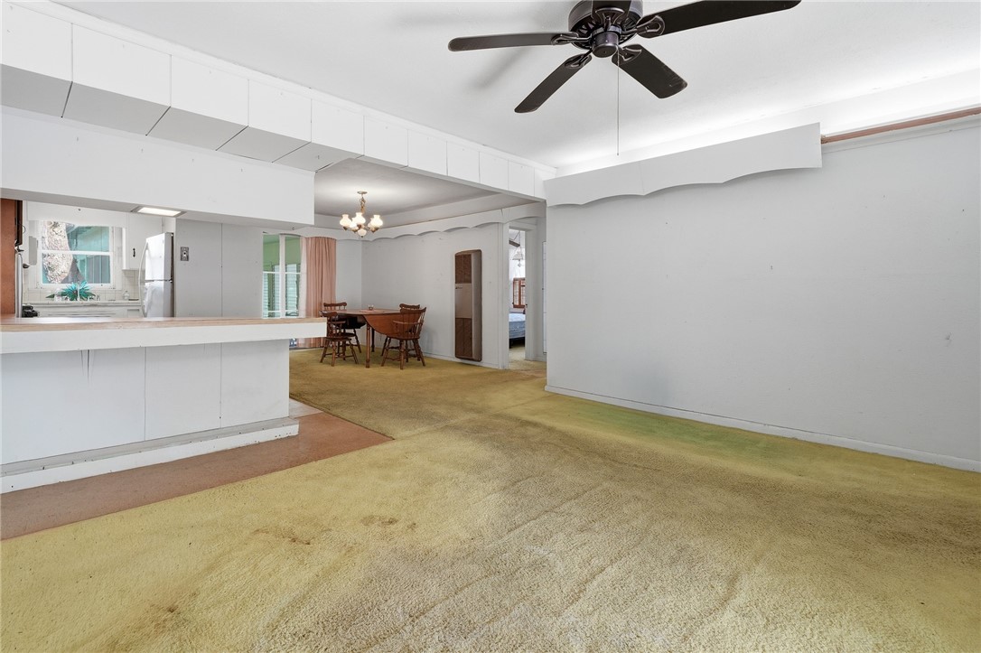 301 Laurel Street Fulton, TX 78382 - Photo 6 of 20 a view of a livingroom with furniture and a ceiling fan