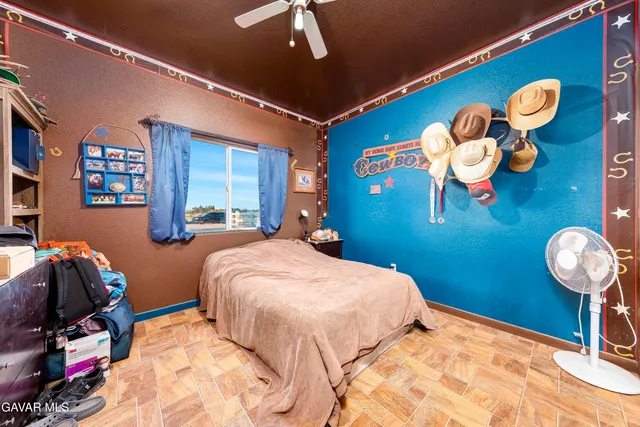 a view of a swimming pool with an ocean view