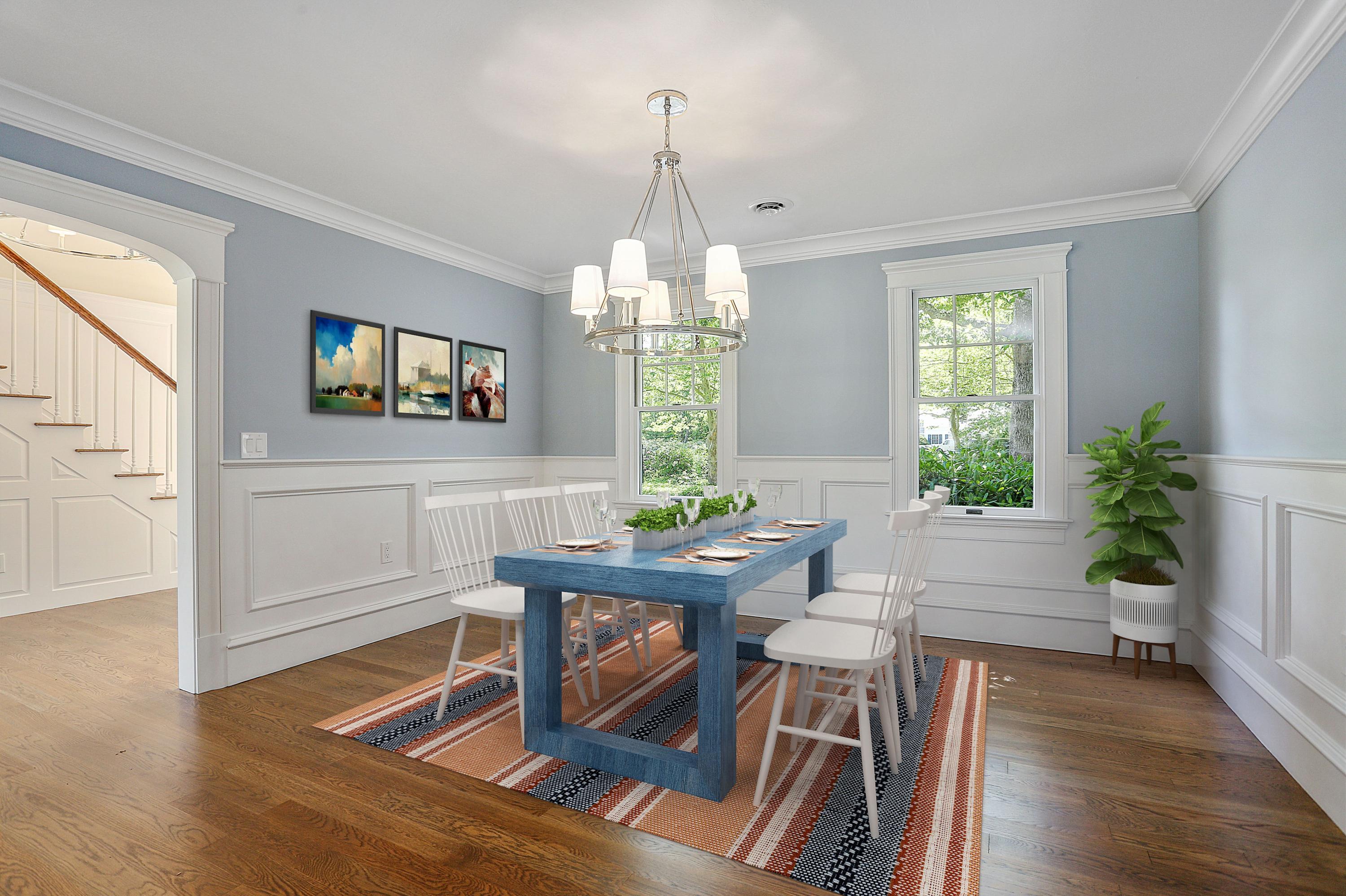 140 Pineleigh Path Osterville, MA 02655 - Photo 10 of 29 a dining room with furniture a chandelier and wooden floor