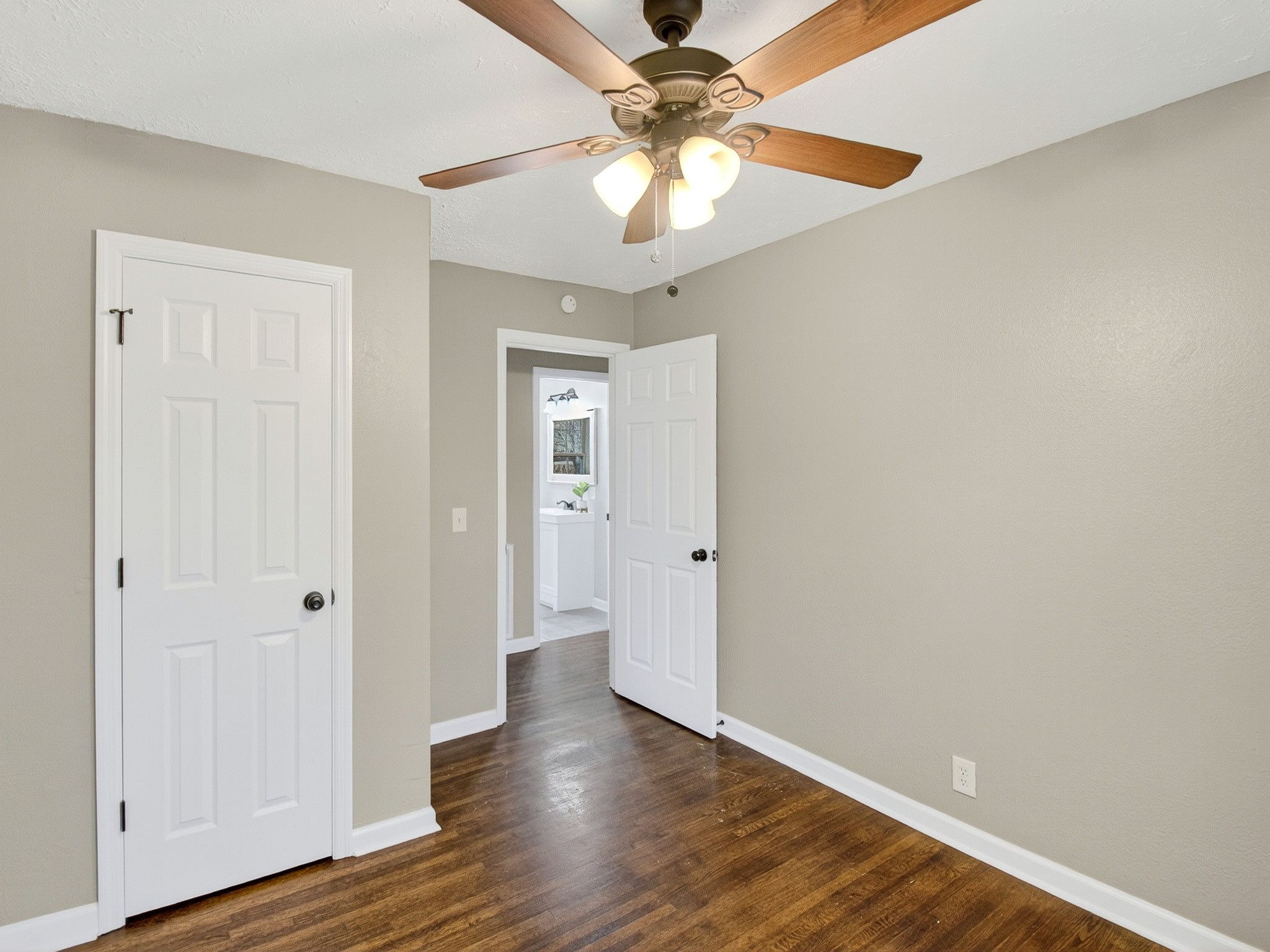 2509 Old Matthews Road Nashville, TN 37207 - Photo 24 of 45 a view of an empty room with wooden floor