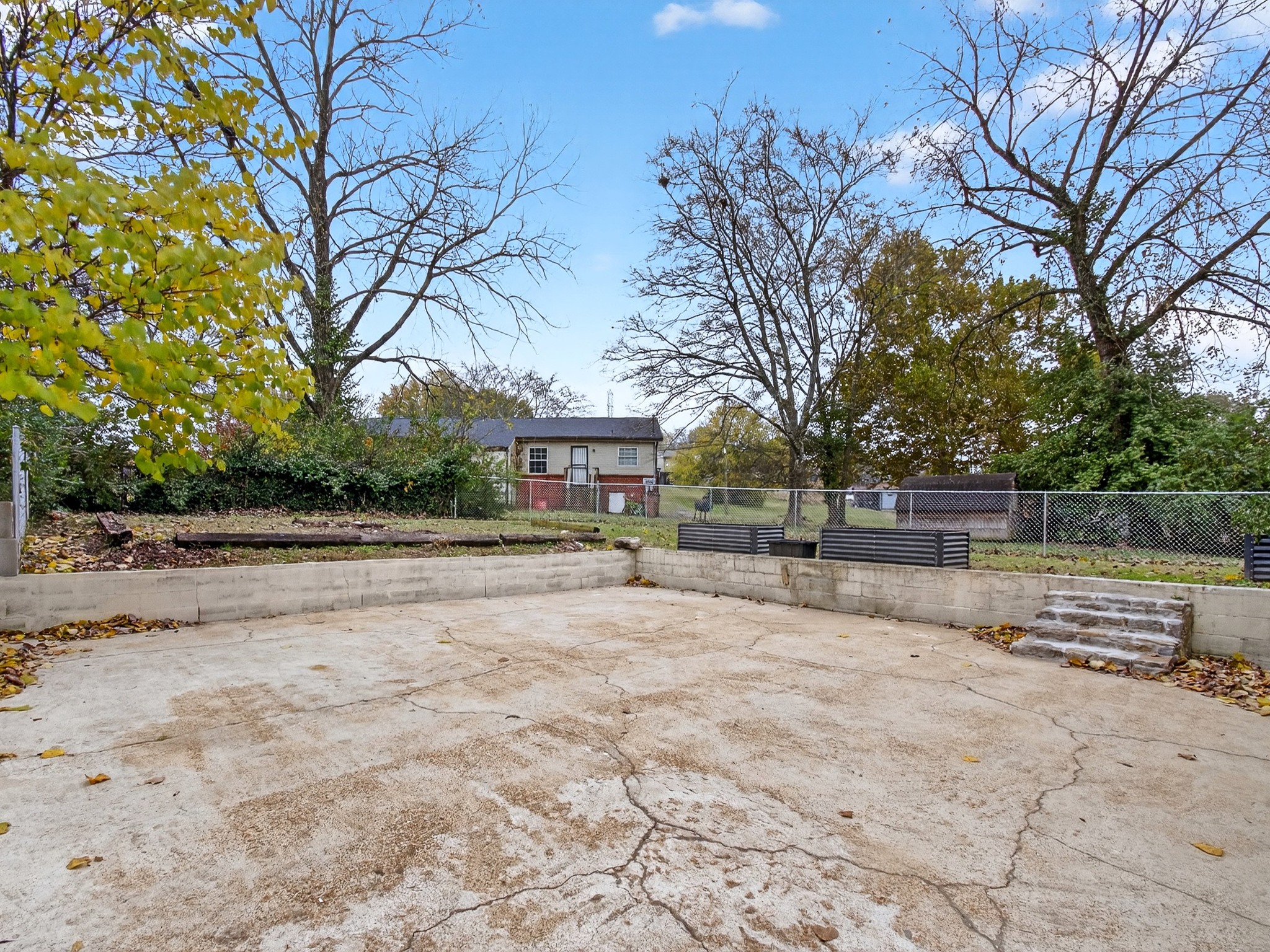2509 Old Matthews Road Nashville, TN 37207 - Photo 42 of 45 a view of backyard with large trees