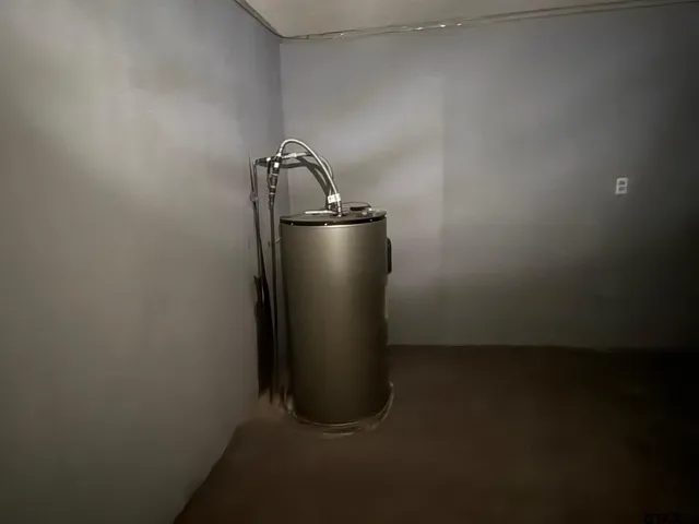 a close view of a refrigerator in kitchen