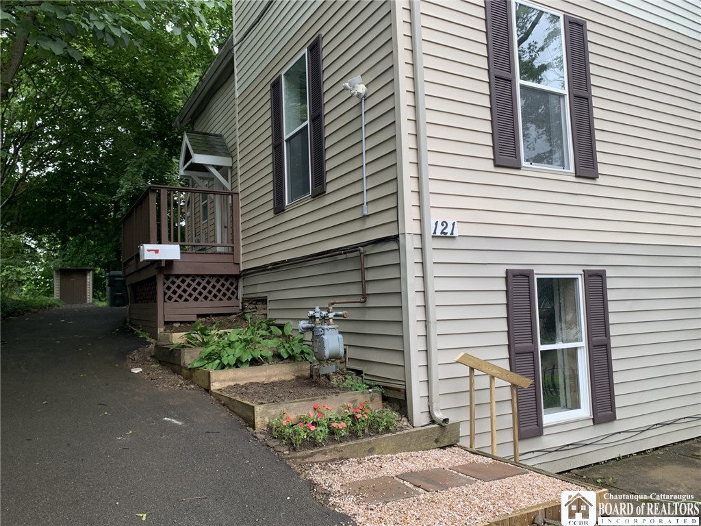 121 William Street Jamestown, NY 14701 - Photo 2 of 24 walkway to apt one
