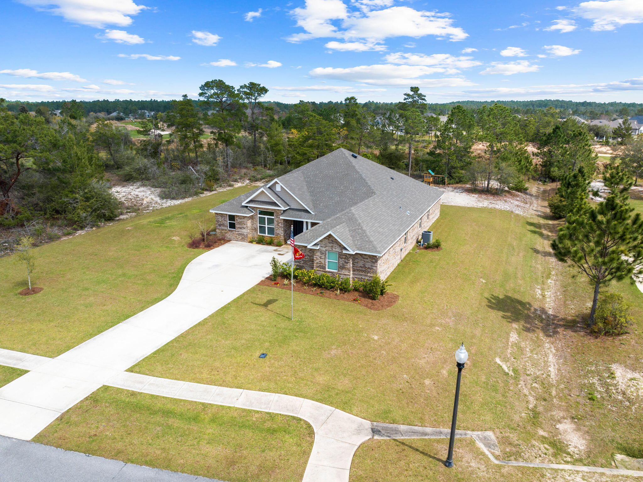 1297 Brushed Dune Circle Freeport, FL 32439 - Photo 67 of 73 a view of a swimming pool with a lake view