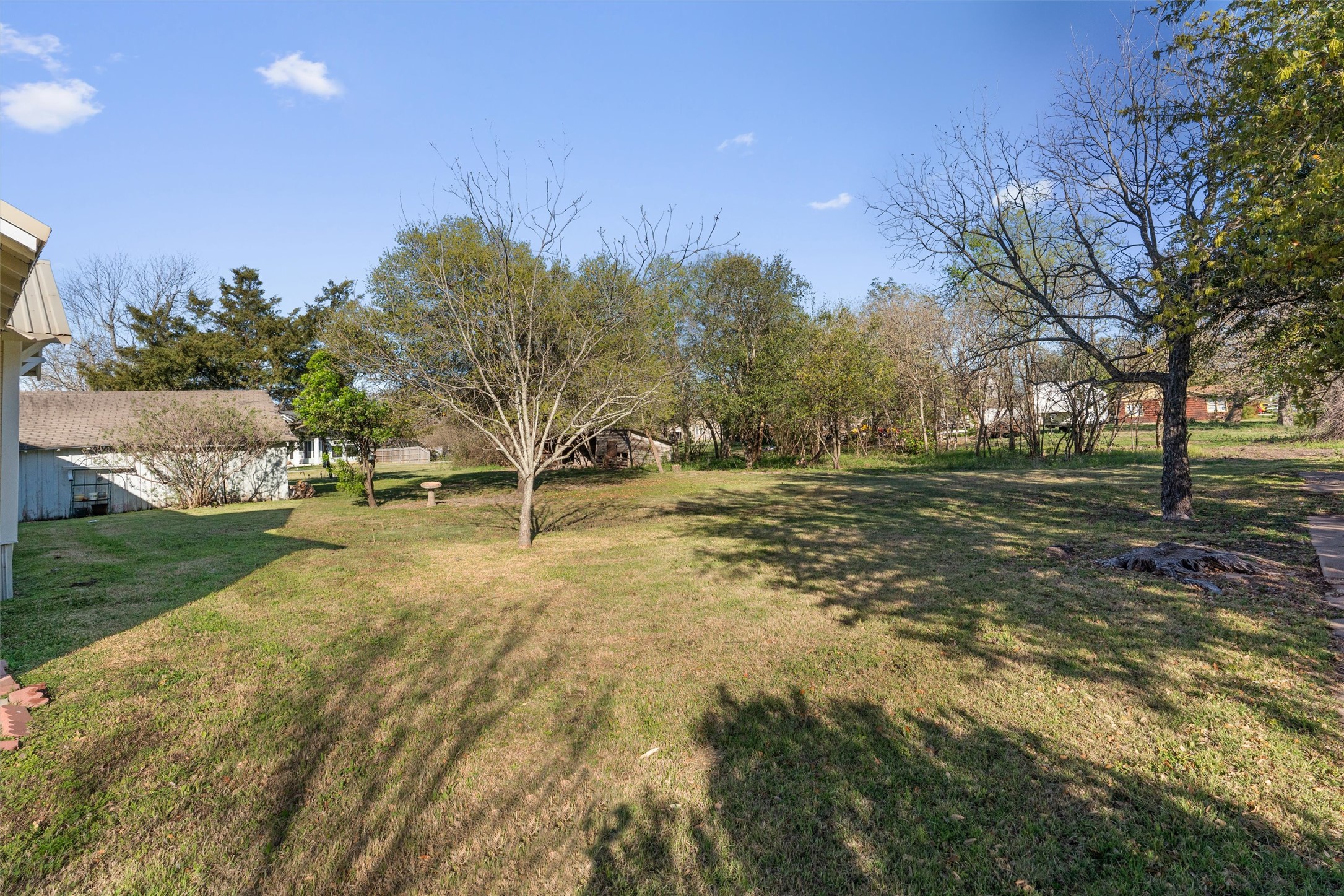 408 South Gabriel Street Granger, TX 76530 - Photo 26 of 29 a view of outdoor space with garden