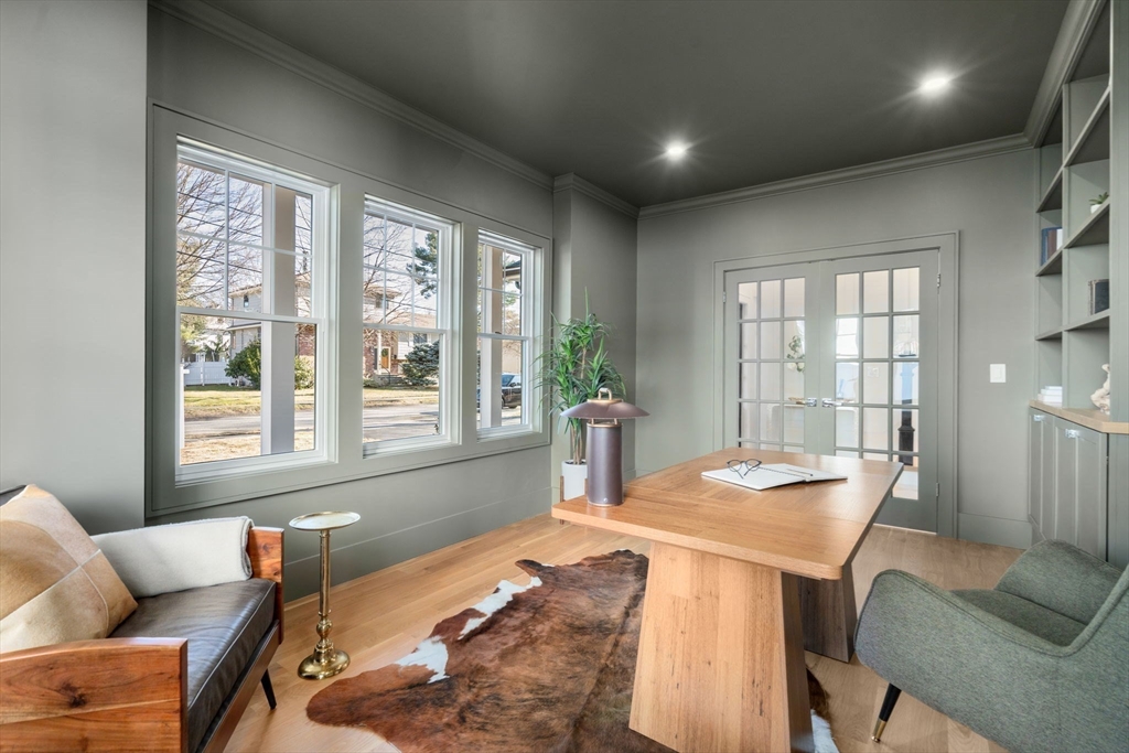 74 Gary Road Needham, MA 02494 - Photo 8 of 41 a living room with furniture and a large window