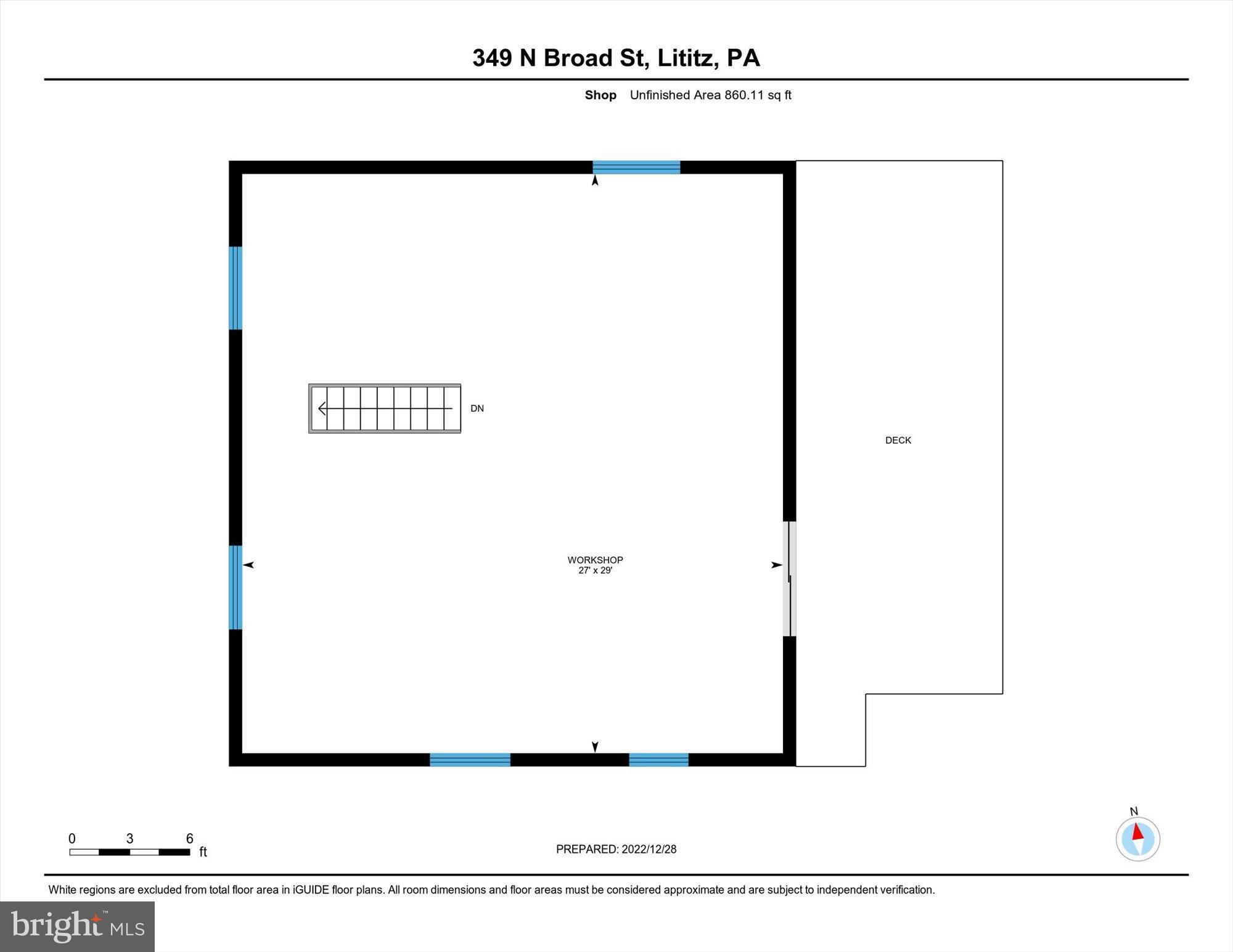 349 North Broad Street Lititz, PA 17543 - Photo 49 of 52 Garage 2nd Floor