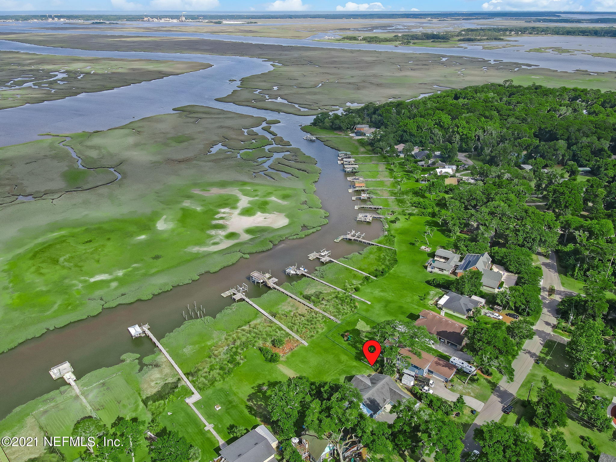 97502 Pirates Point Road Yulee, FL 32097 - Photo 6 of 67 47-web-or-mls-Aerial View-2-pin