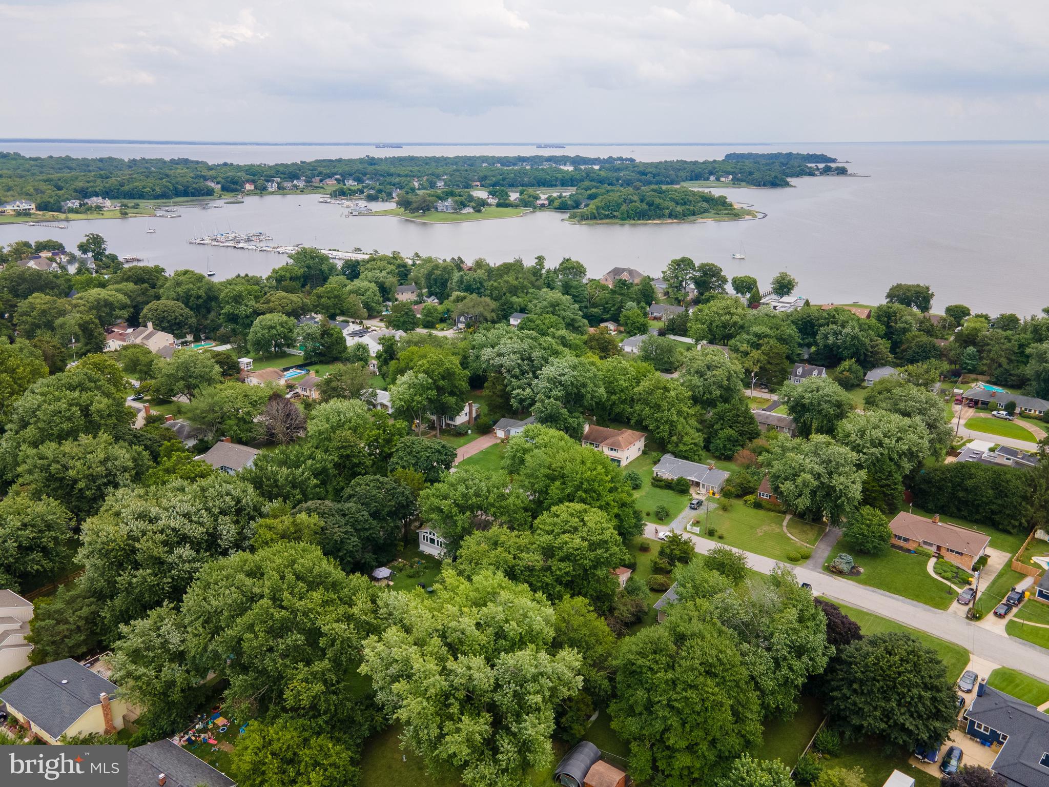 108 Boyd Drive Annapolis, MD 21403 - Photo 27 of 32 Aerial of home