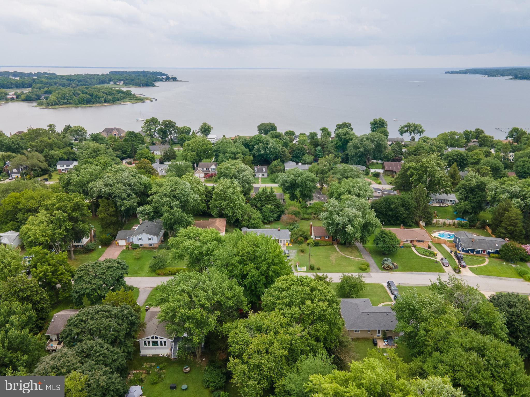 108 Boyd Drive Annapolis, MD 21403 - Photo 28 of 32 Aerial of home