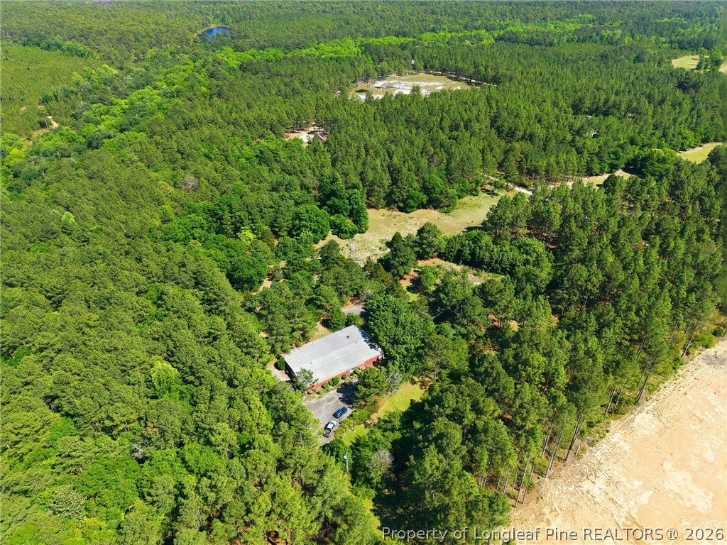 478 Rattlesnake Trail Aberdeen, NC 28315 - Photo 8 of 44 a view of a house with a lush green forest