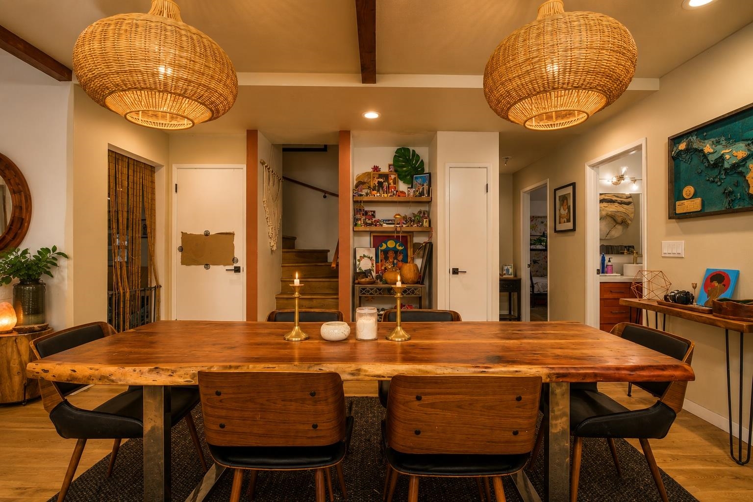1660 Kokomo Road Haiku, HI 96708 - Photo 23 of 43 a view of a dining room with furniture