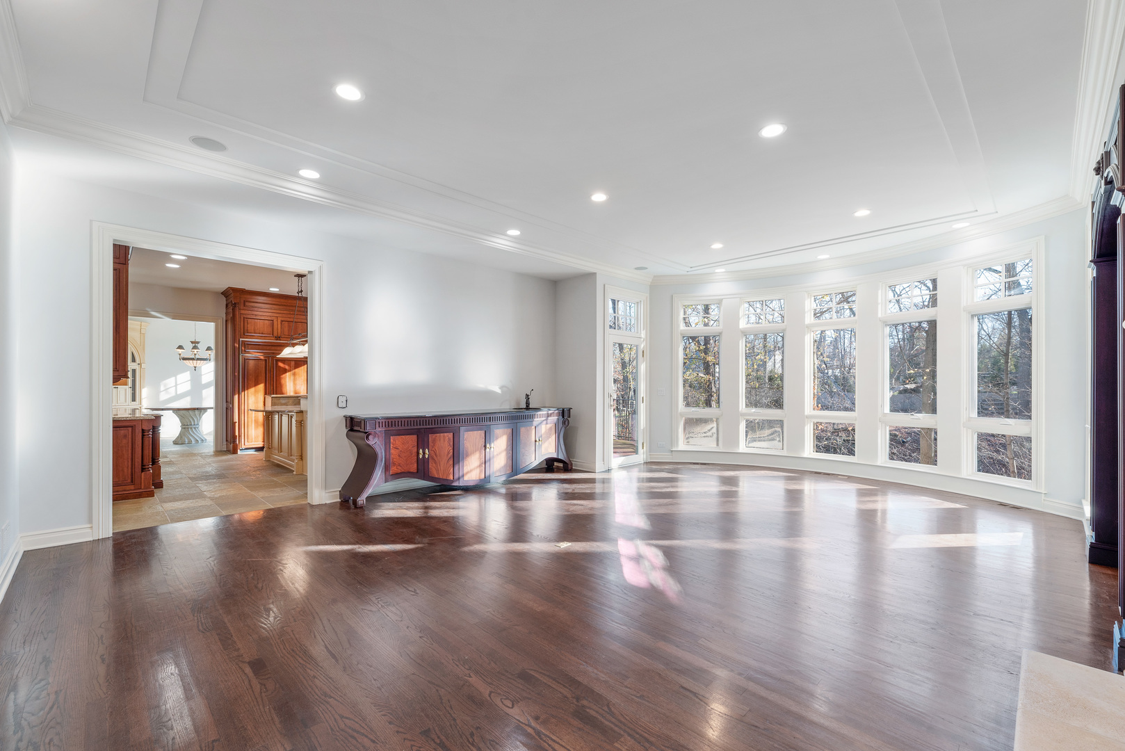 130 Maple Hill Road Glencoe, IL 60022 - Photo 11 of 54 a view of an entryway with wooden floor