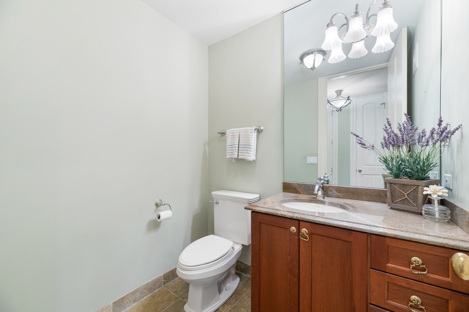 130 Maple Hill Road Glencoe, IL 60022 - Photo 25 of 54 a bathroom with a sink vanity granite and toilet