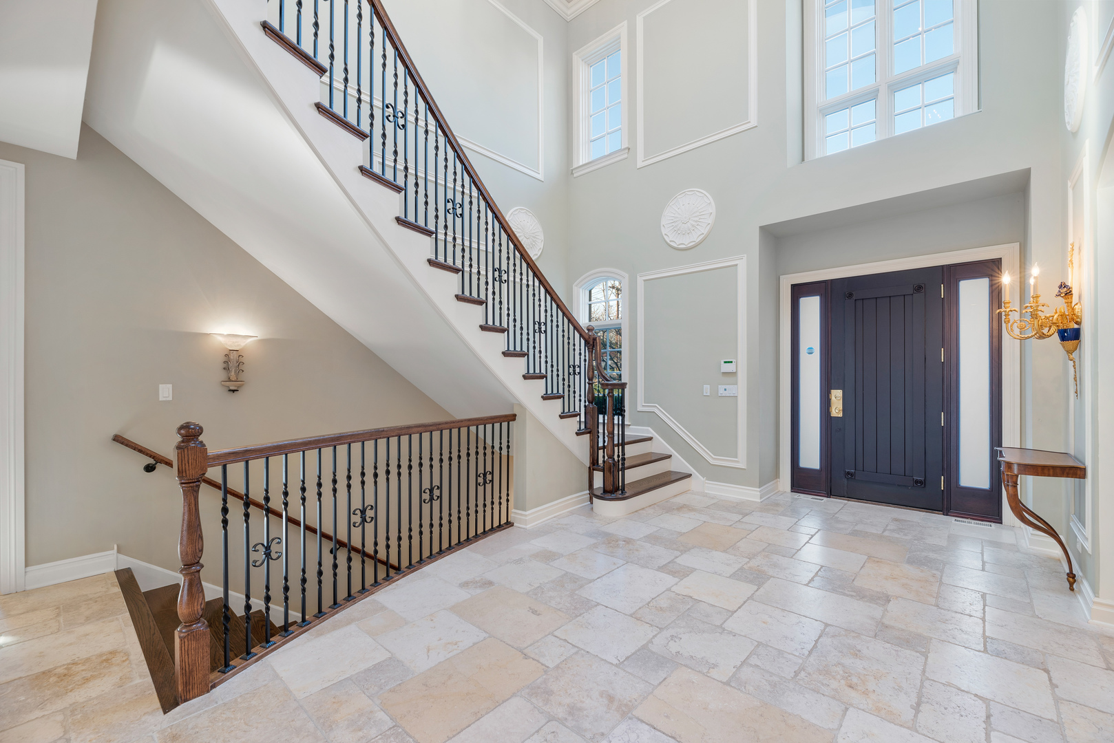 130 Maple Hill Road Glencoe, IL 60022 - Photo 4 of 54 a view of an entryway with staircase