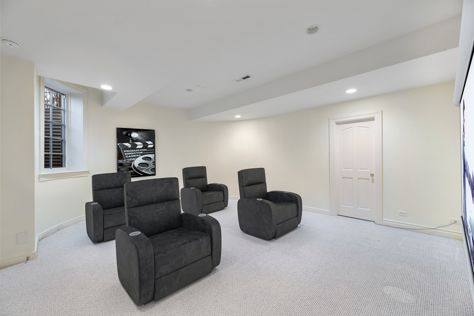 130 Maple Hill Road Glencoe, IL 60022 - Photo 42 of 54 a living room with couches and kitchen view