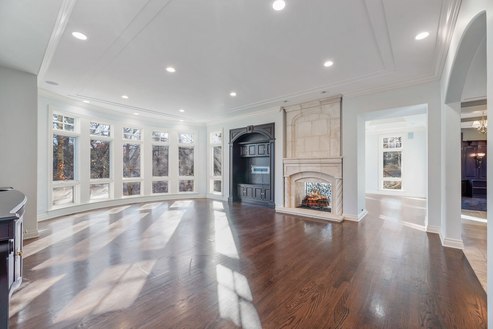 130 Maple Hill Road Glencoe, IL 60022 - Photo 9 of 54 a view of an entryway with wooden floors