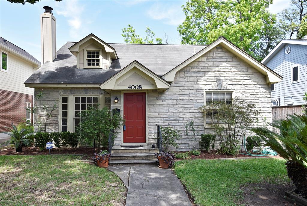 FRONT.  1.5 Story West University bungalow.  Very desirable City of W.U.  Nearby Greenway Plaza, The Medical Center, The Galleria, Rice Village, Rice University.  Good access to the Houston freeway system.
