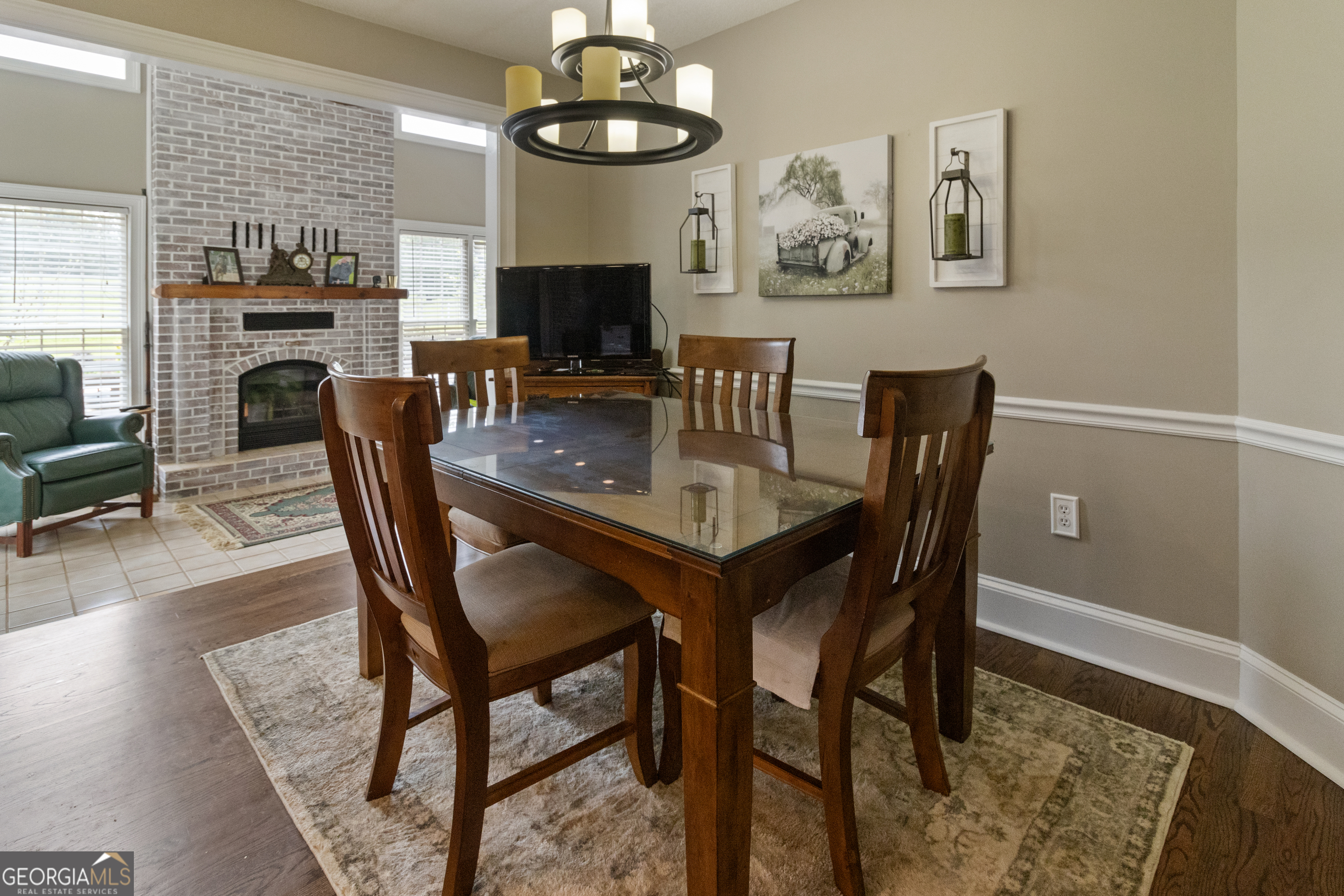 3890 Newnan Road Williamson, GA 30292 - Photo 20 of 57 a view of a dining room with furniture