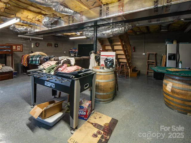 a small yard with beautiful flowers