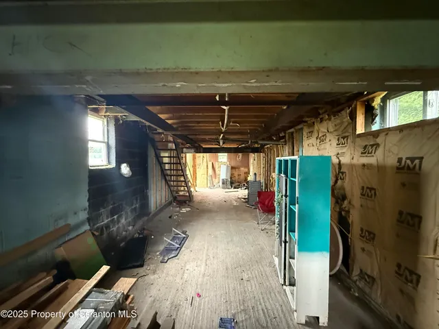 a view of electric room