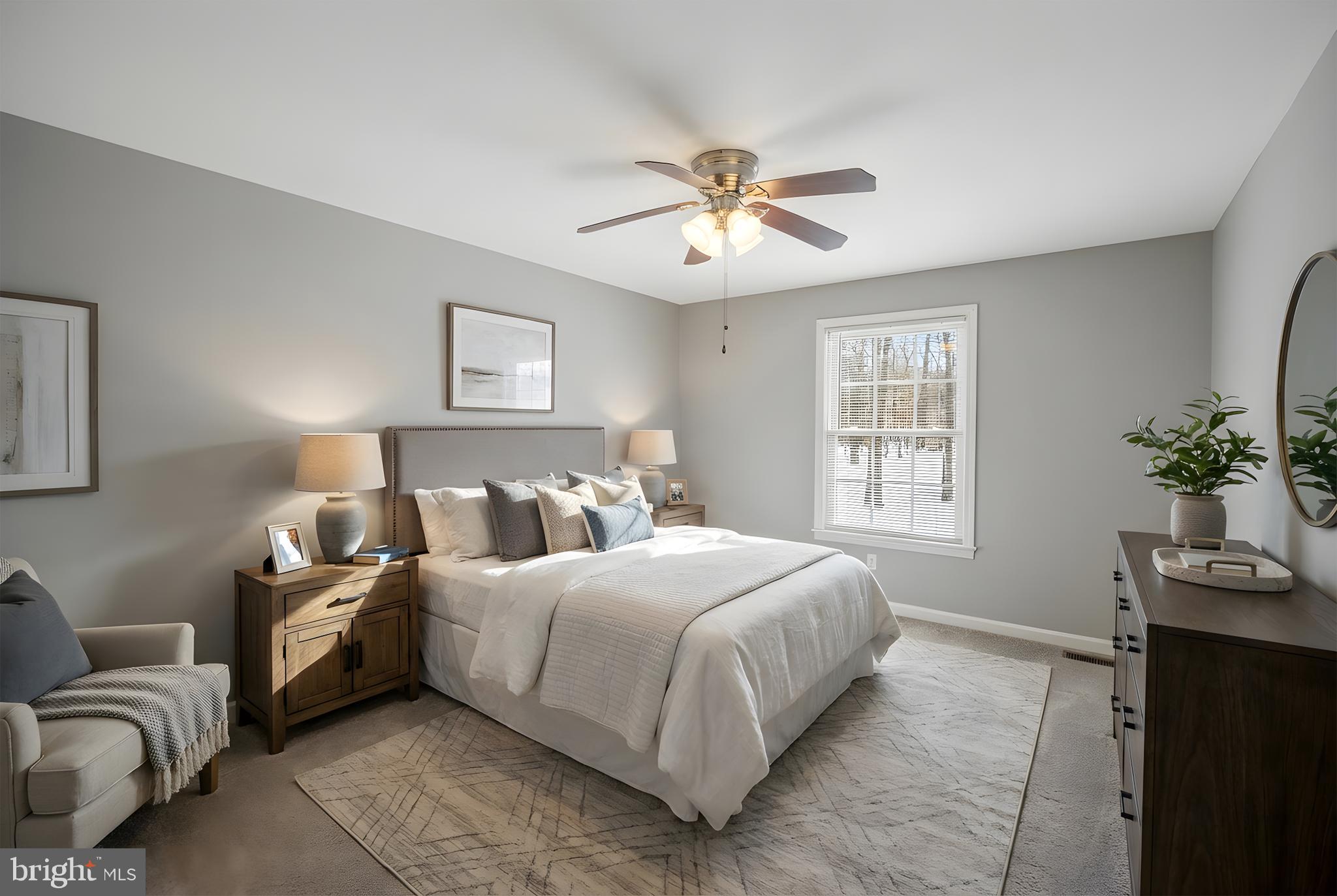 217 Washington Street Locust Grove, VA 22508 - Photo 29 of 47 virtually staged primary bedroom