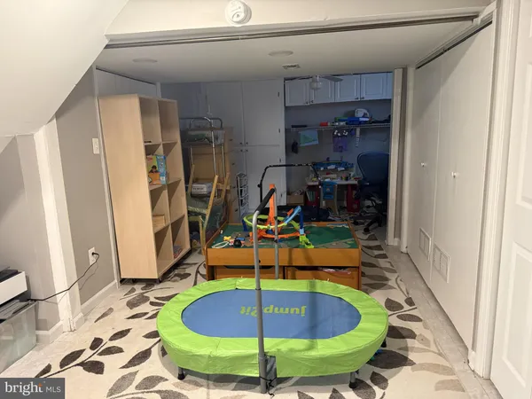a room with musical instruments