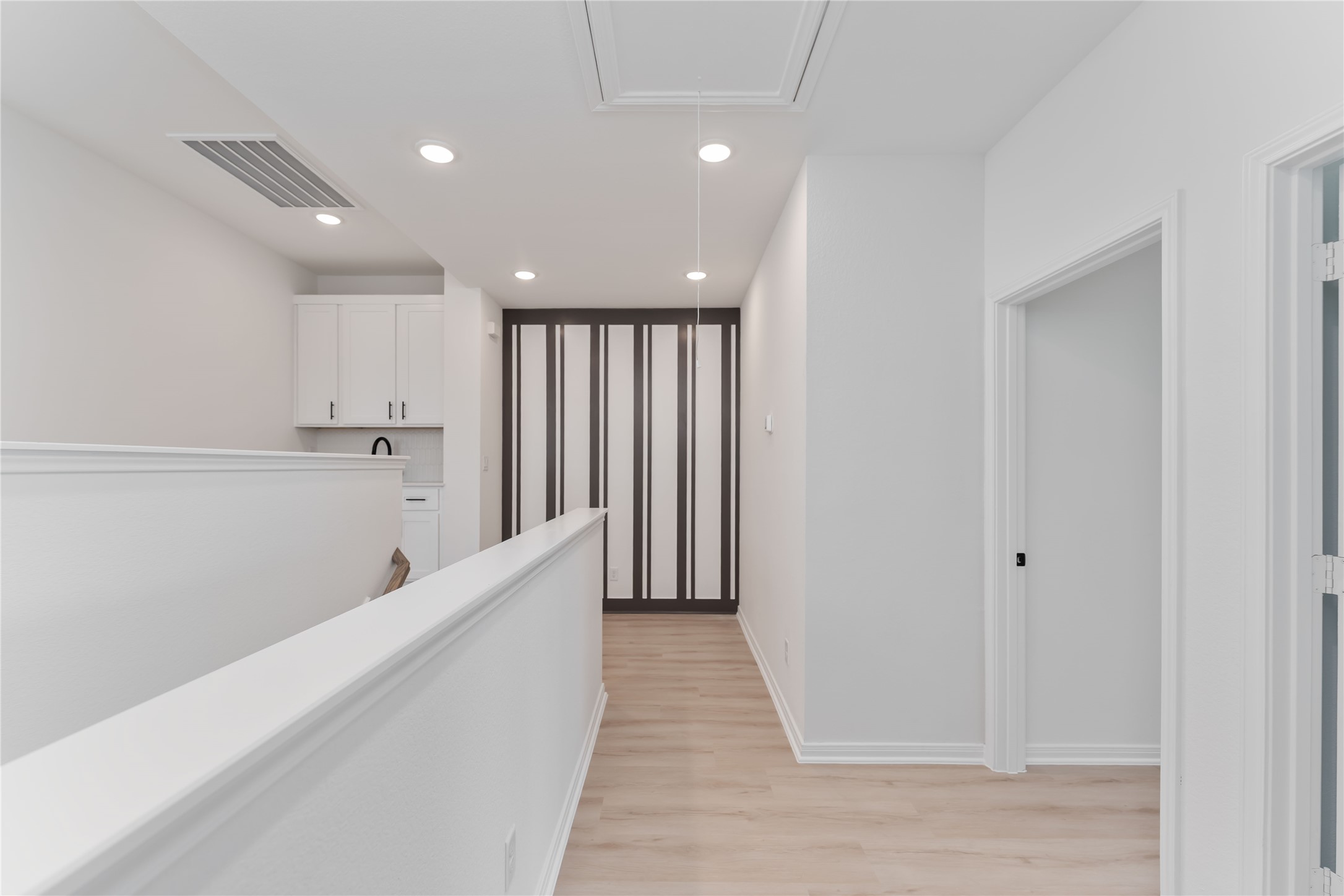 3508 Delhi Street Houston, TX 77022 - Photo 17 of 38 a view of kitchen with wooden floor