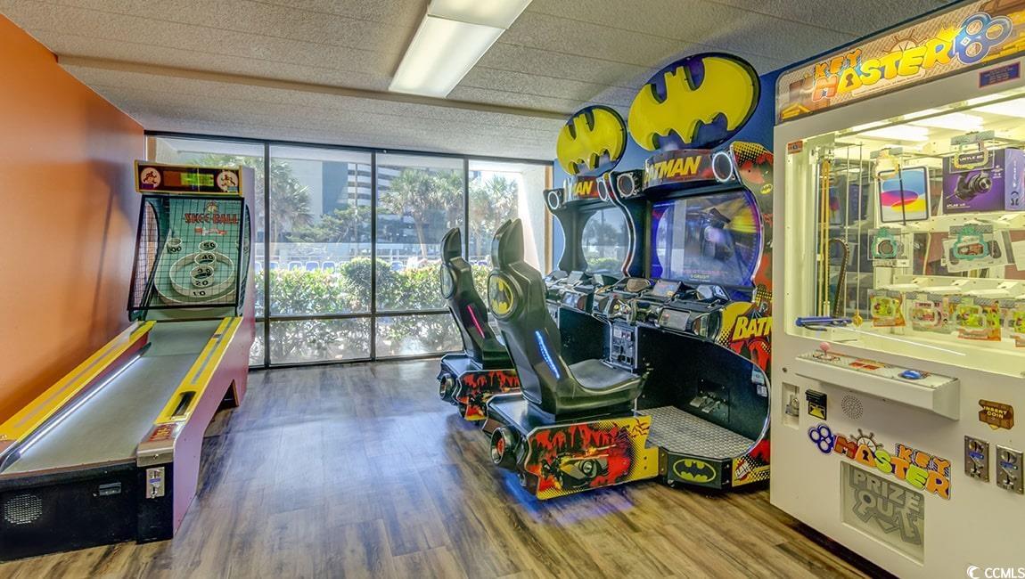 7000 North Ocean Boulevard, Unit 129 Myrtle Beach, SC 29572 - Photo 15 of 27 Playroom featuring a wall of windows