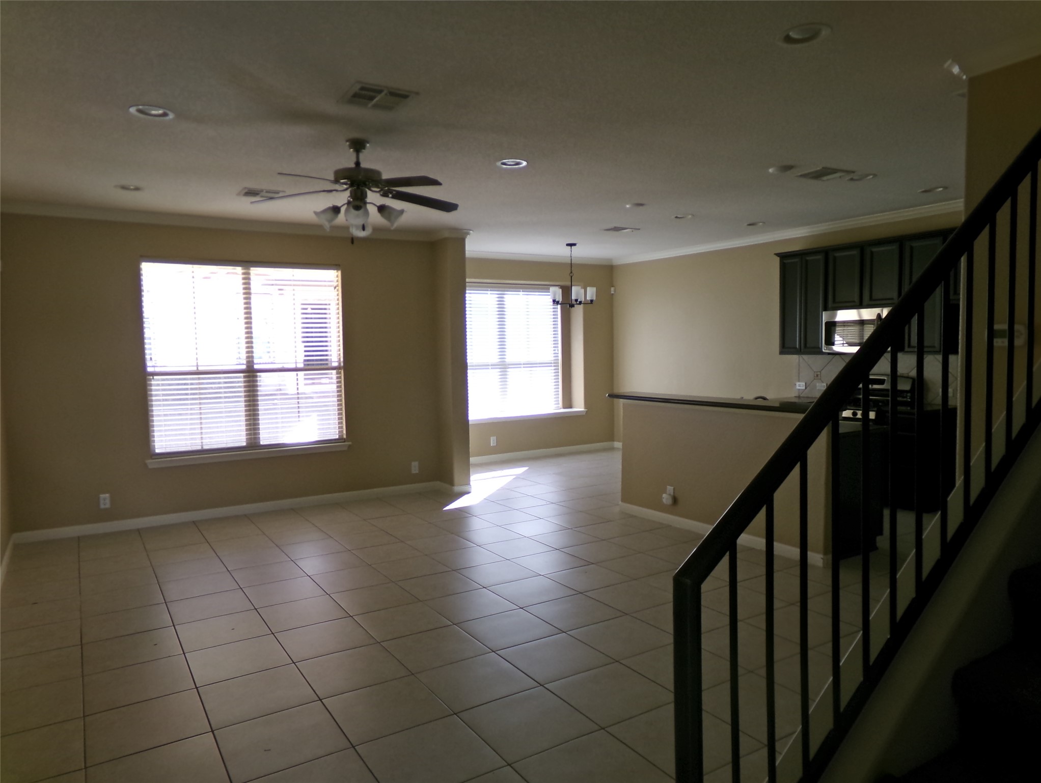 14001 Avery Ranch Boulevard, Unit 2103 Austin, TX 78717 - Photo 19 of 21 a view of empty room with wooden floor and fan