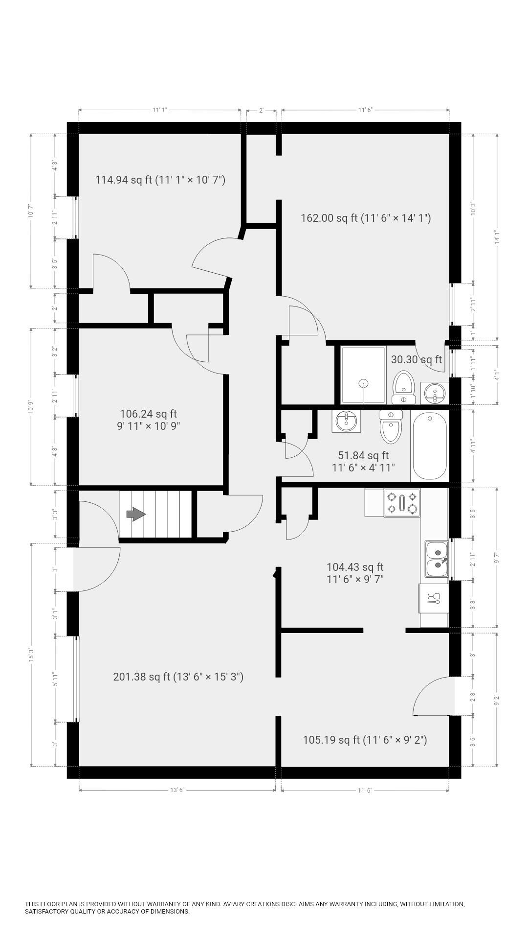 7115 Elmbrook Lane Harrison, TN 37341 - Photo 31 of 31 UPSTAIRS FLOOR PLAN