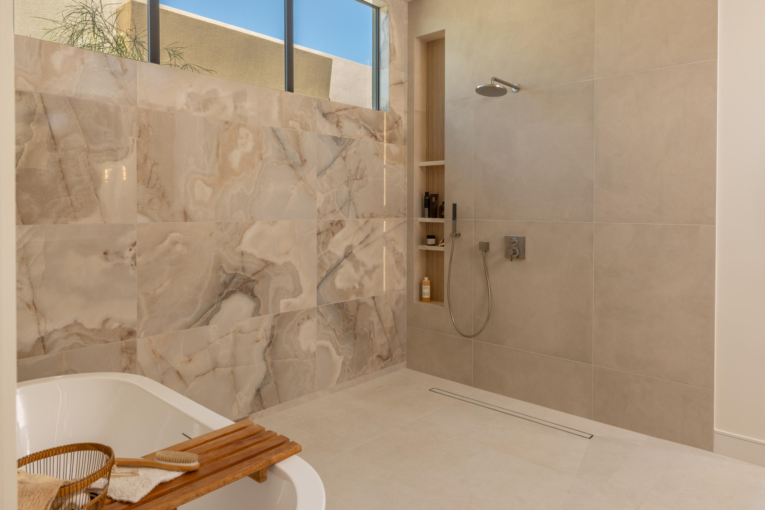 96 Royal St Georges Way Rancho Mirage, CA 92270 - Photo 13 of 34 a bathroom with a shower