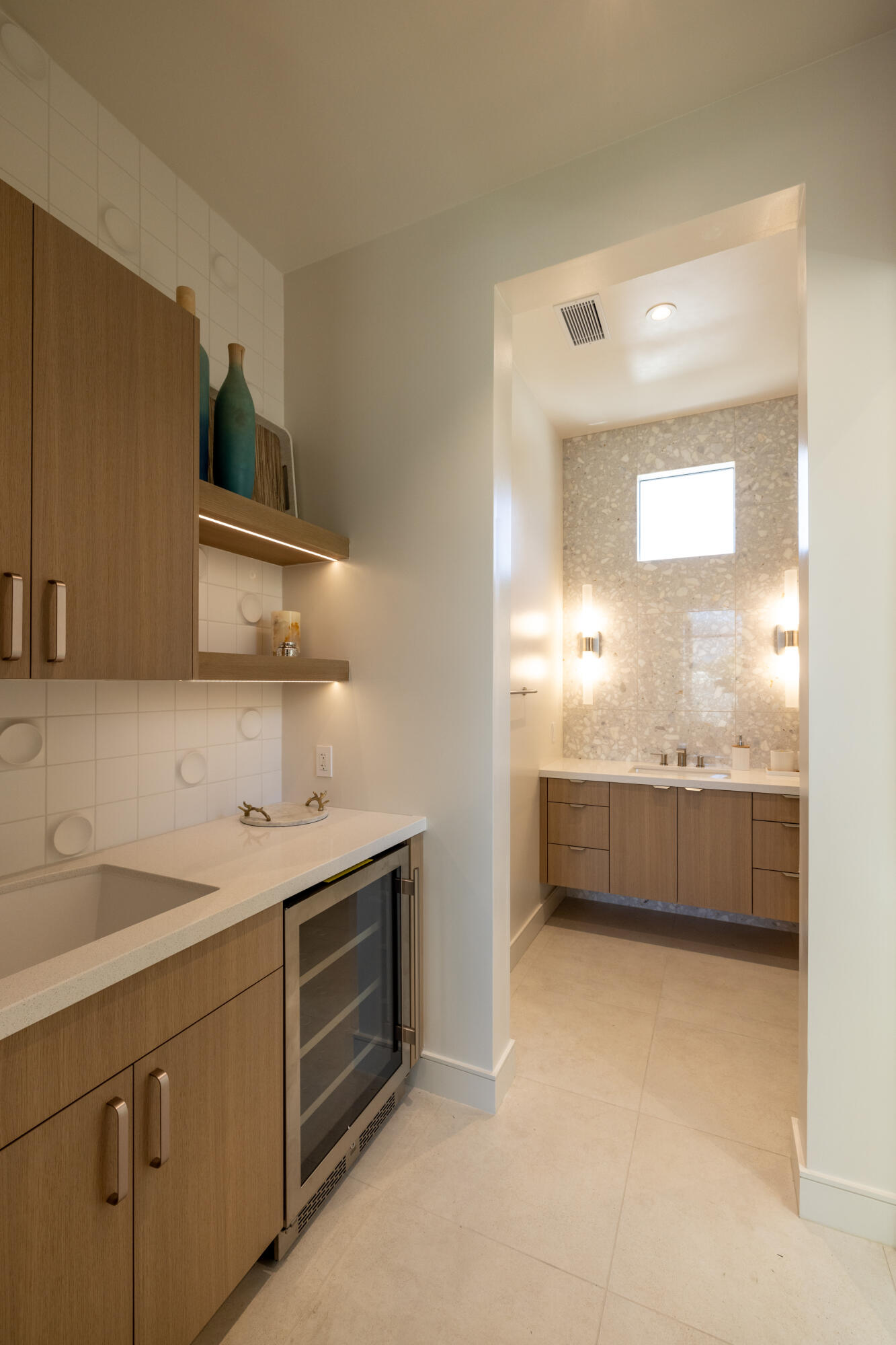 96 Royal St Georges Way Rancho Mirage, CA 92270 - Photo 23 of 34 a bathroom with a sink double vanity and a mirror