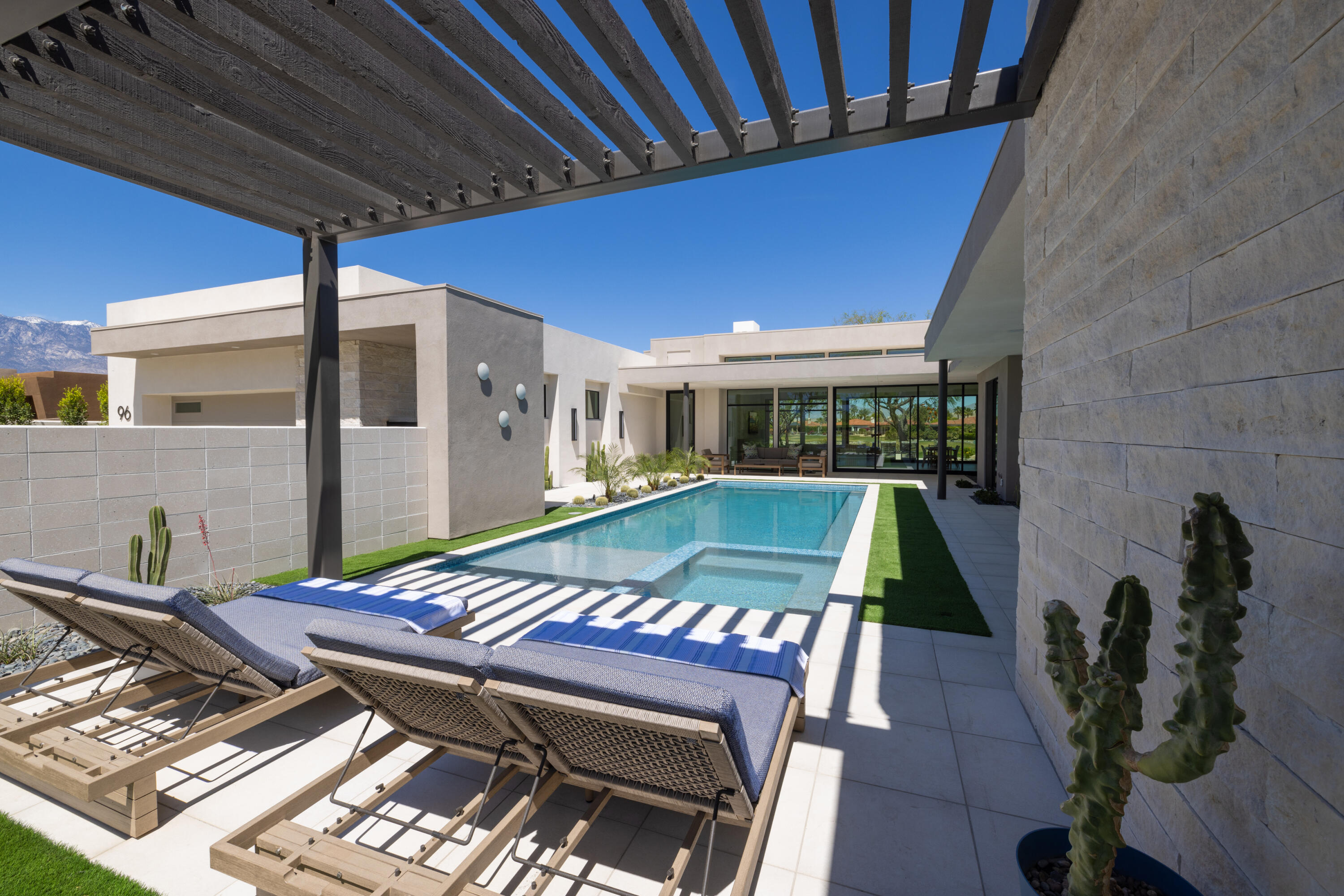 96 Royal St Georges Way Rancho Mirage, CA 92270 - Photo 25 of 34 a view of an outdoor space with seating area
