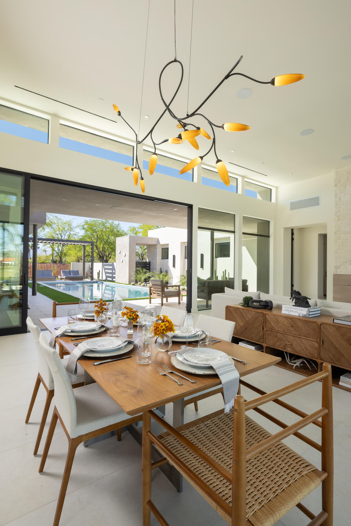 96 Royal St Georges Way Rancho Mirage, CA 92270 - Photo 7 of 34 a view of a dining room with furniture window and outside view
