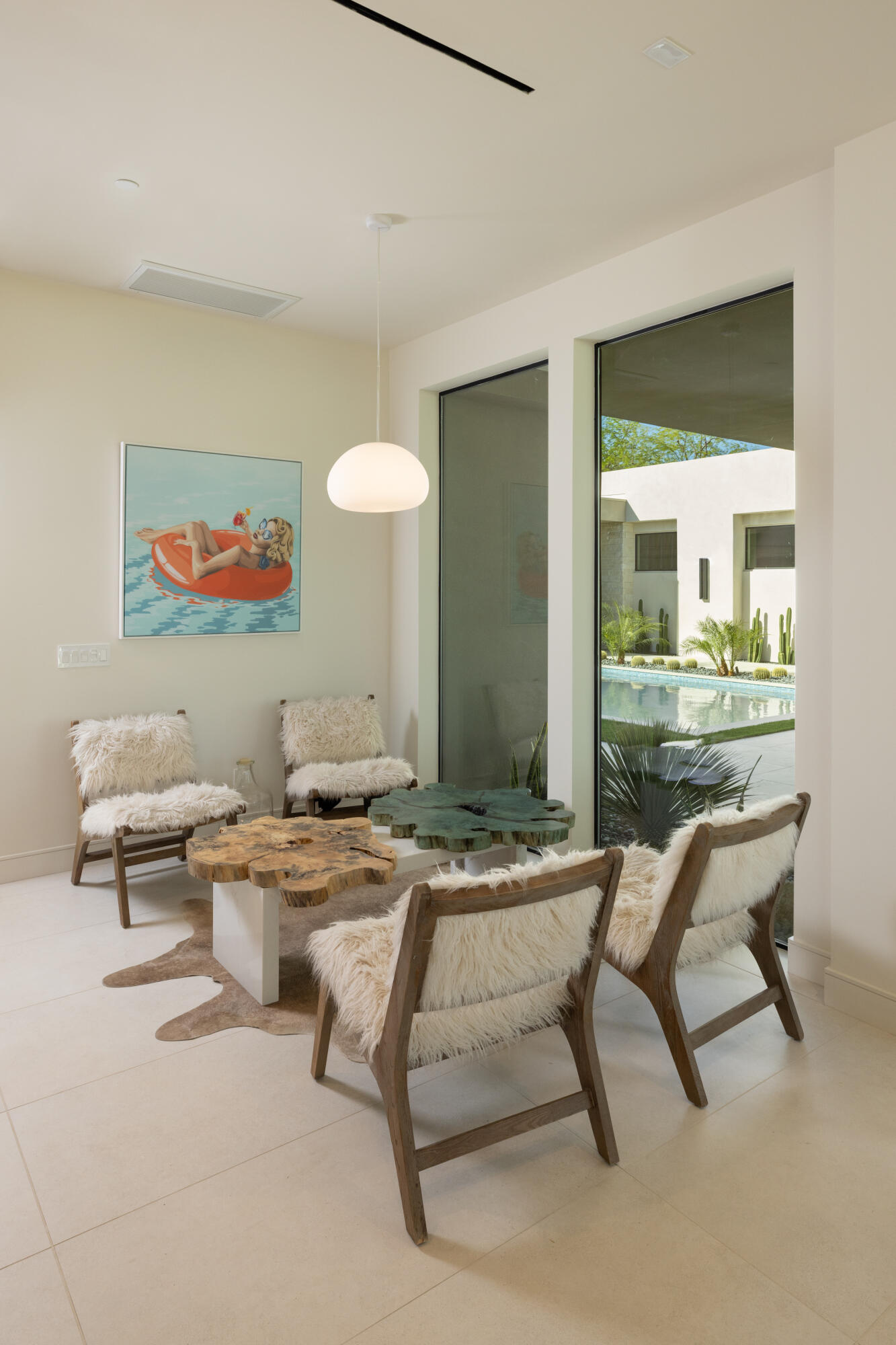 96 Royal St Georges Way Rancho Mirage, CA 92270 - Photo 8 of 34 a workspace with furniture and window