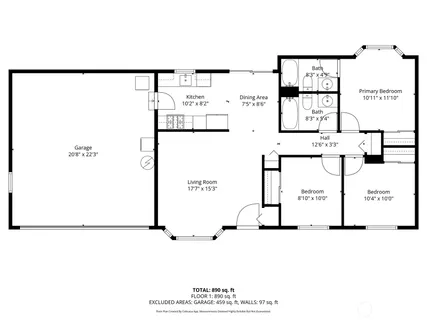 a picture of a floor plan