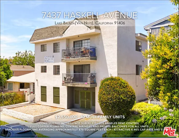 $2,550,000 | 7437 Haskell Avenue, Van Nuys, CA 91406
