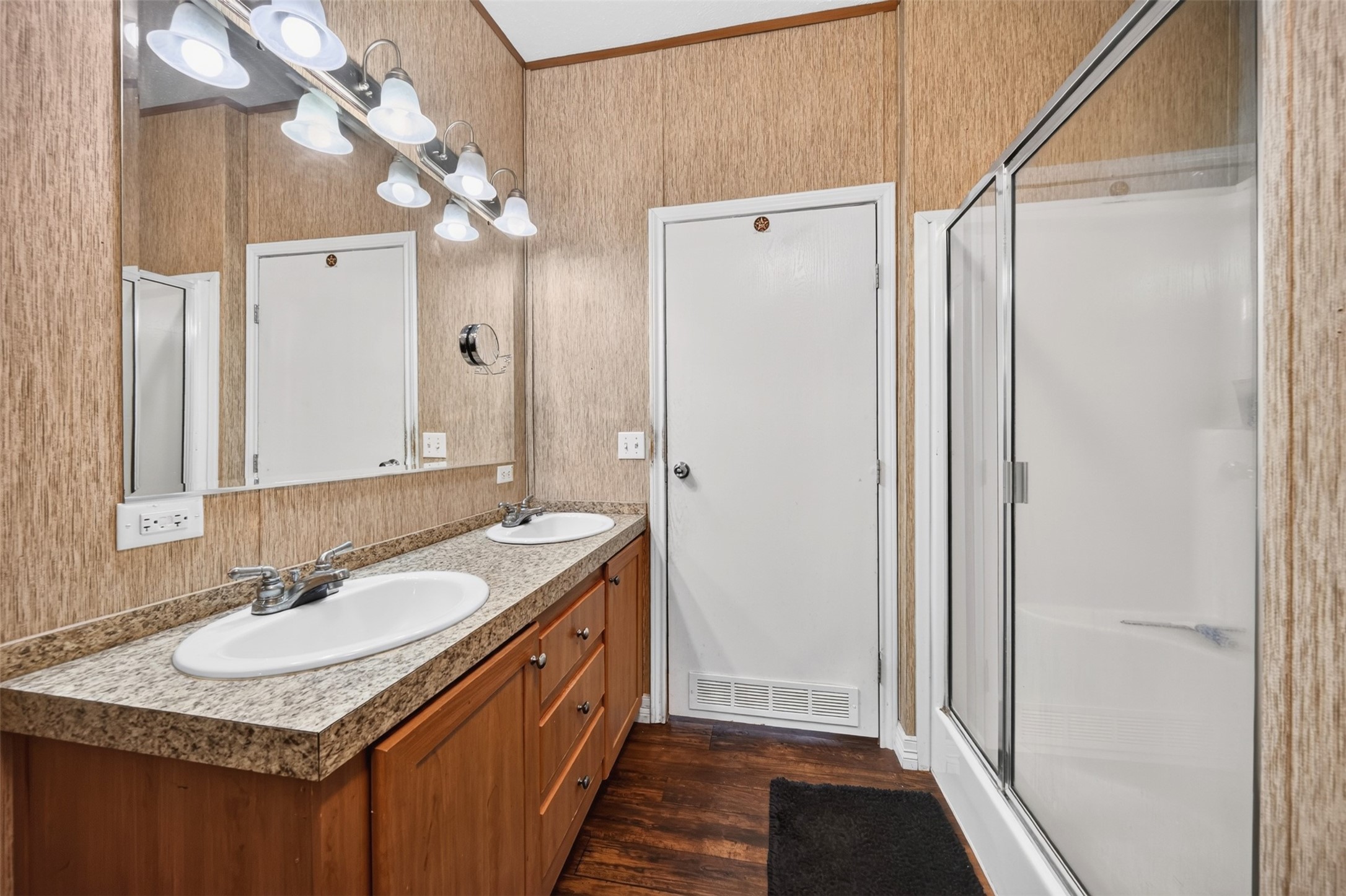2581 Mann Road Conroe, TX 77303 - Photo 22 of 32 Additional bathroom view highlighting the vanity and storage.