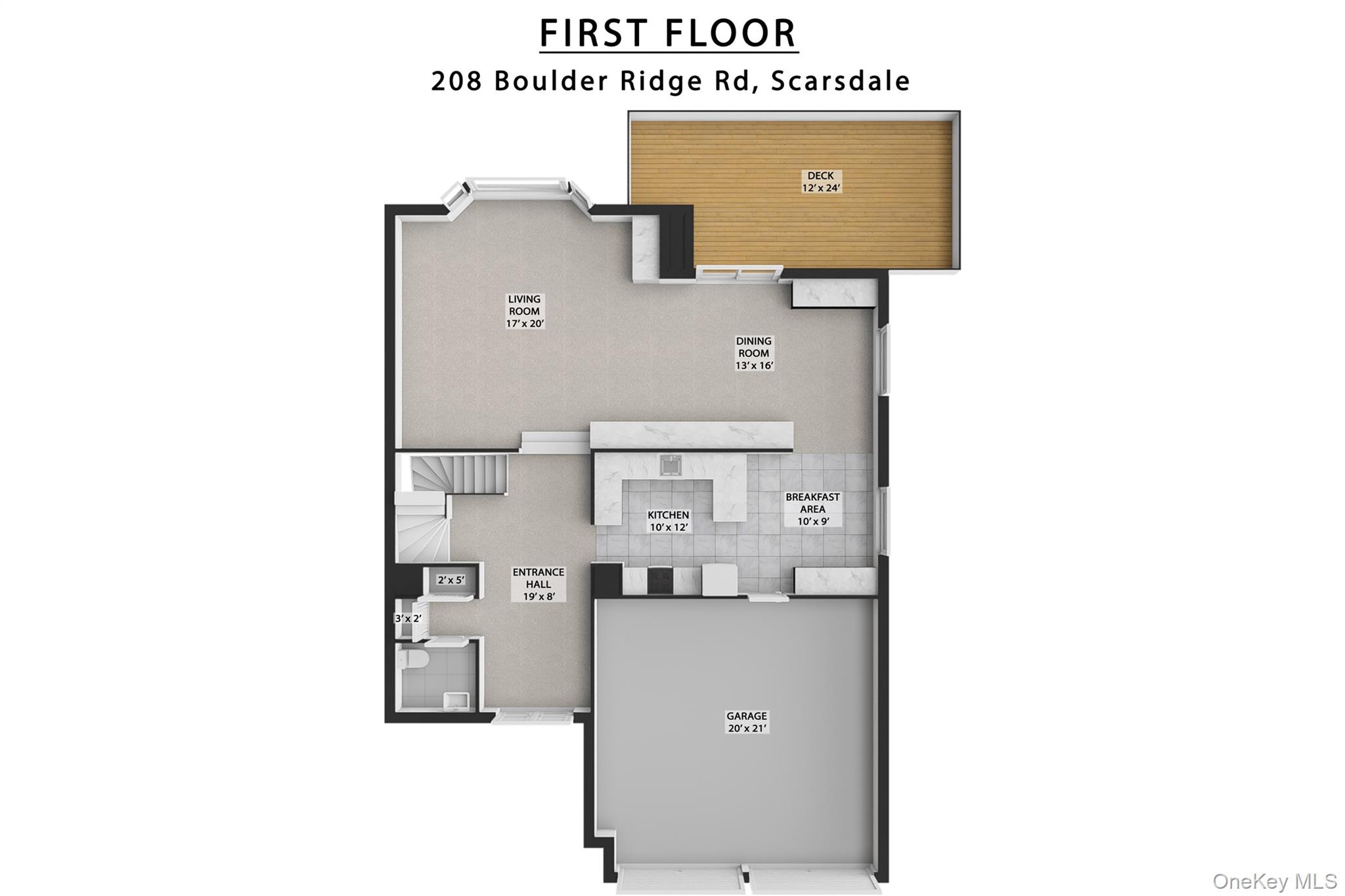 208 Boulder Ridge Road Scarsdale, NY 10583 - Photo 40 of 43 View of room layout